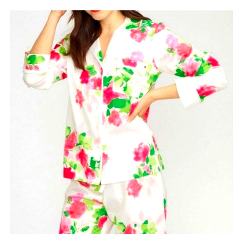 Kate Spade cotton floral pajamas